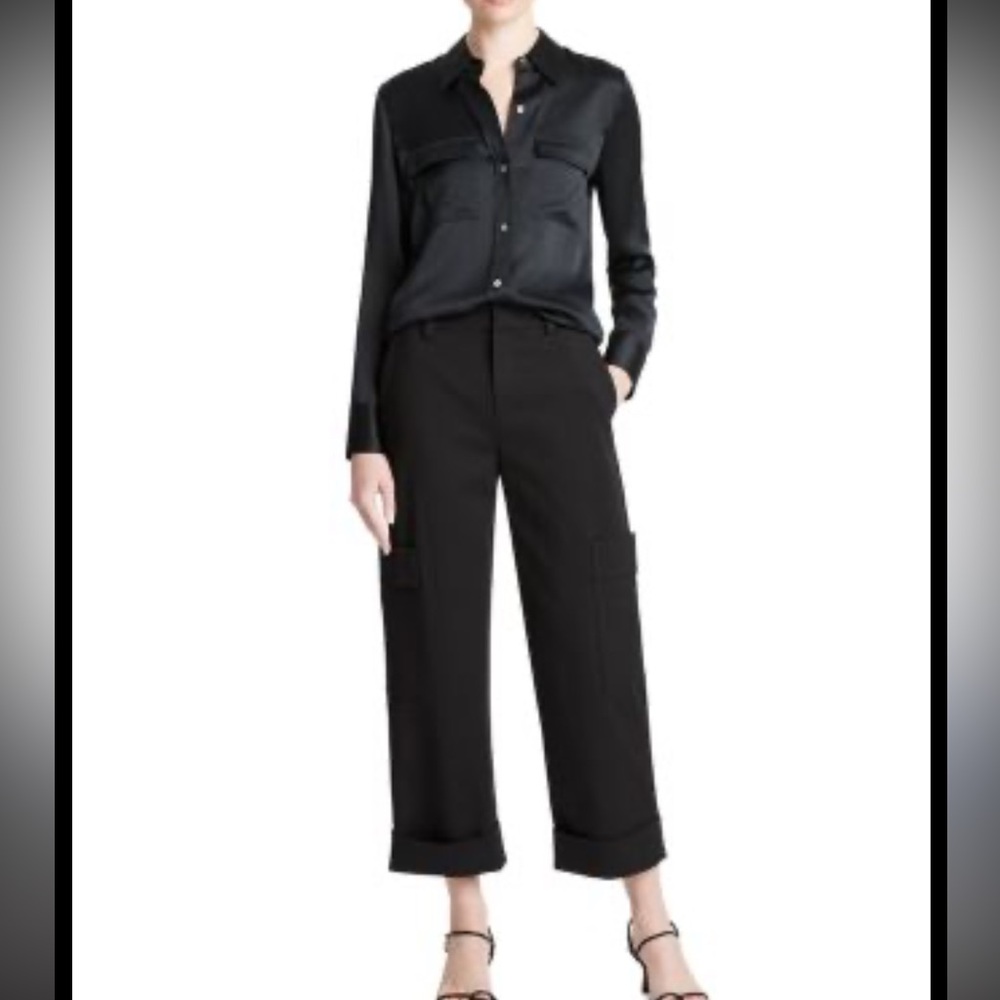 Vince Cropped Utility Trousers